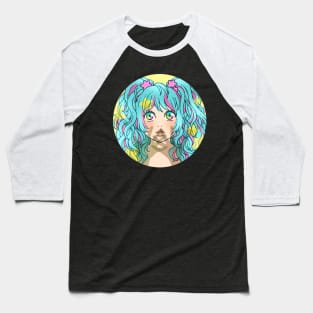 Miku splash Baseball T-Shirt